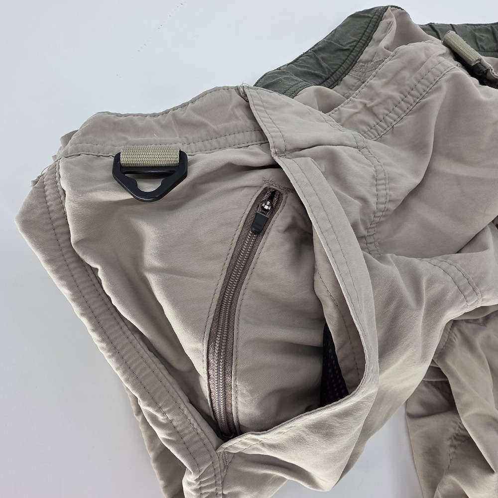 LL Bean Cargo Shorts Men 40 Hiking Nylon Mesh Outdoor Pockets Wicking Repellent - Picture 3 of 8